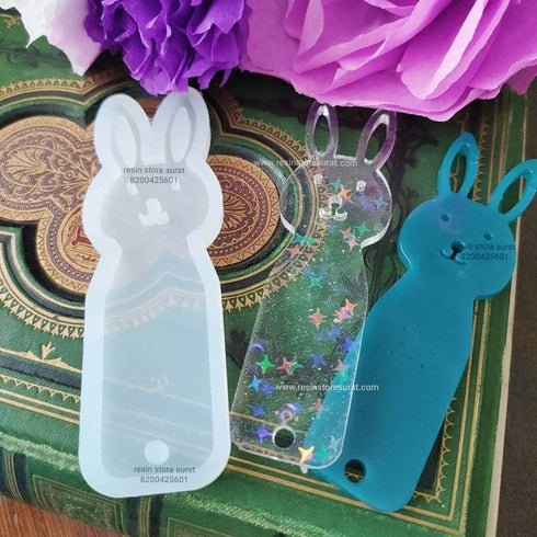 Bunny Bookmark Mould